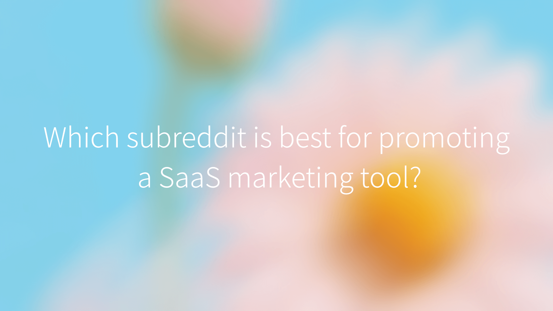 Subreddit Discovery case preview